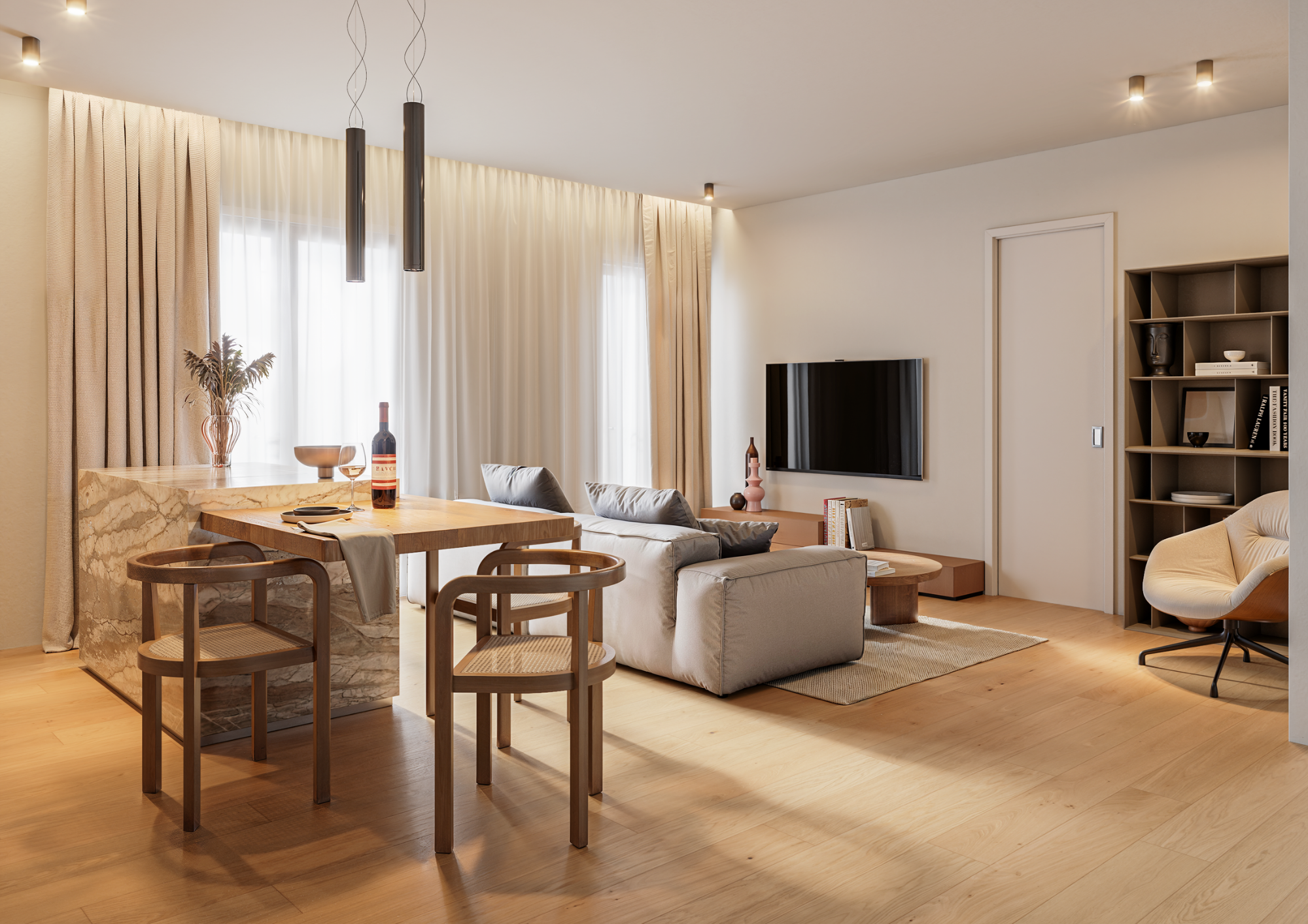 render interni